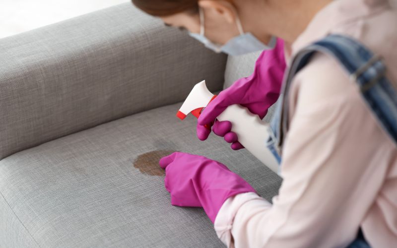 Đối với những vết bẩn cứng đầu