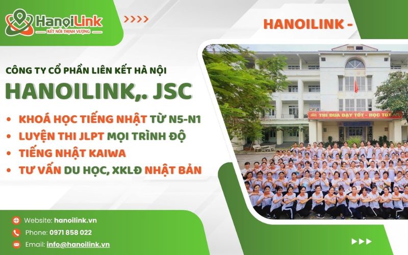 trung tâm tiếng nhật hanoilink