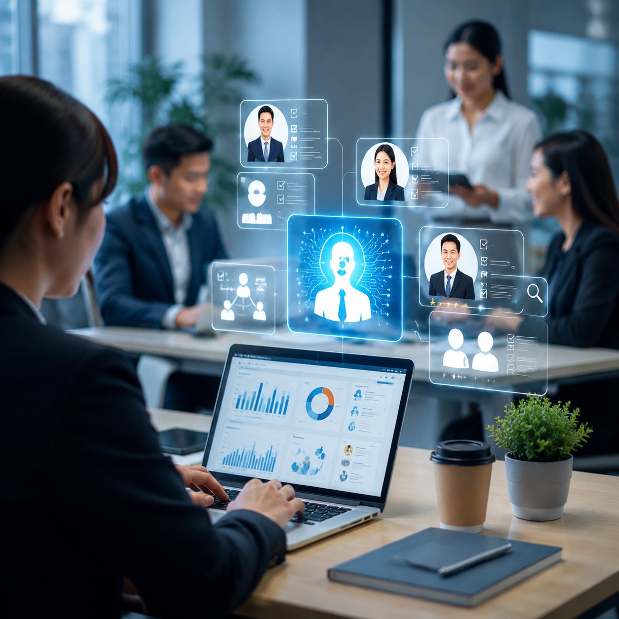 Ứng dụng AI cho phòng nhân sự: Xu hướng công nghệ giúp doanh nghiệp tuyển đúng người, giữ đúng tài năng Ứng dụng AI cho phòng nhân sự: Xu hướng công nghệ giúp doanh nghiệp tuyển đúng người, giữ đúng tài năng